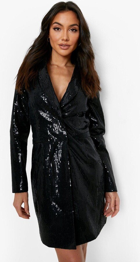 blazer dress sequin