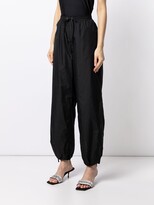 Thumbnail for your product : David Koma Tapered Shell Trousers