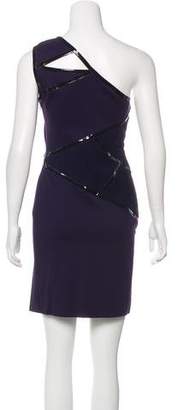 Versace One-Shoulder Mini Dress
