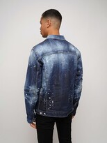 Thumbnail for your product : DSQUARED2 Printed Cotton Denim Jacket