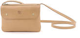 Thumbnail for your product : Il Bisonte Cowhide Leather Flap Crossbody Bag, Beige