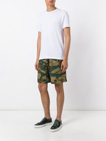 Thumbnail for your product : Dries Van Noten camouflage shorts - men - Cotton/Linen/Flax - M
