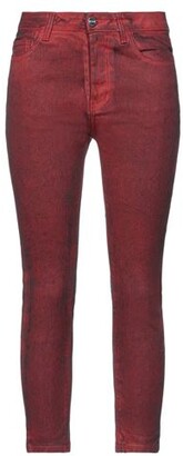 Red Women's Jeans | Shop the world's largest collection of fashion 
