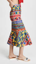 Thumbnail for your product : Stella Jean Patterned Midi Skirt