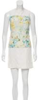 Thumbnail for your product : Richard Chai Love Abstract Print Mini Dress
