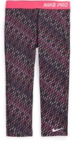 Thumbnail for your product : Nike 'Pro GFX' Dri-FIT Capri Pants (Little Girls & Big Girls)