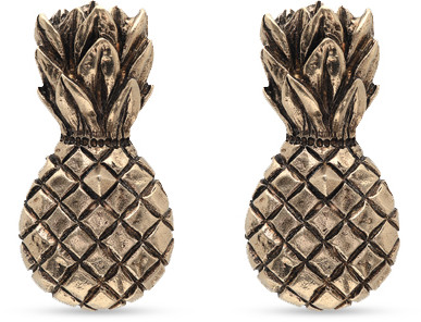Valentino Pineapple Earrings (Clip-ons) - ShopStyle