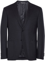 Thumbnail for your product : Canali Wool-Blend Piqué Travel Blazer