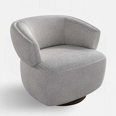 Latitude Run swivel Barrel Chair Fully Assembled