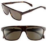 Thumbnail for your product : Alexander McQueen 57mm Sunglasses