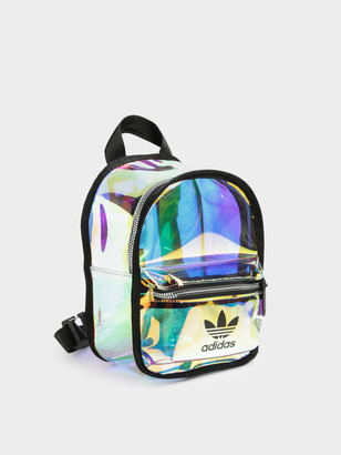 adidas Iridescent Mini Backpack in Clear