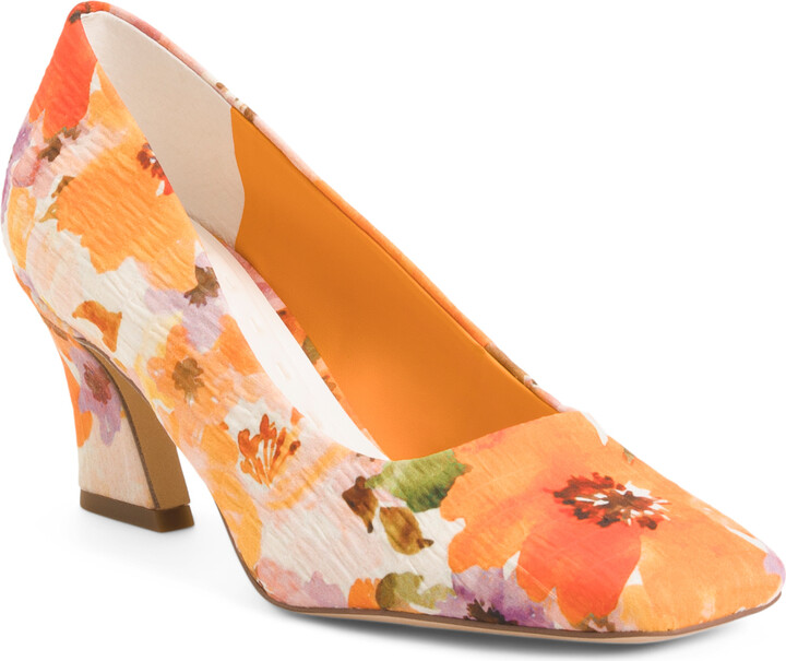 Franco Sarto Dina Floral Heels ShopStyle Pumps
