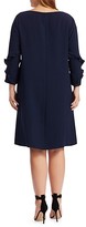 Thumbnail for your product : Lafayette 148 New York, Plus Size Abigail Ruffle-Sleeve Shift Dress