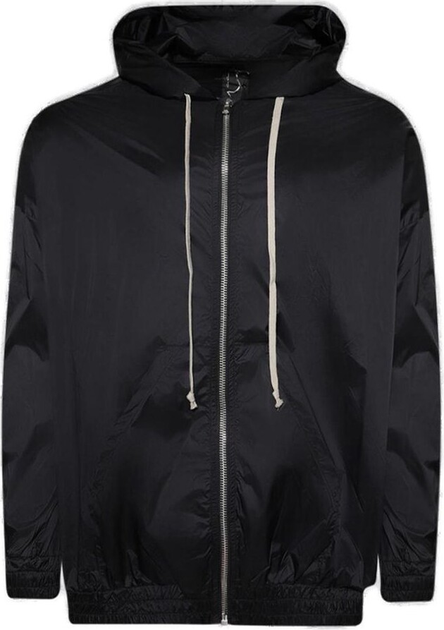 Rick Owens X Champion Logo-Patch Drawstring Jacket