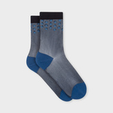 Thumbnail for your product : Paul Smith Women's Navy Semi-Sheer 'Ava Spot' Socks