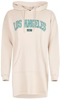 Thumbnail for your product : boohoo Los Angeles Hoodie Dress