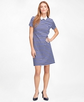 Thumbnail for your product : Brooks Brothers Cotton Knit Stripe Dress