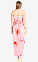 Thumbnail for your product : City Chic Girly Rose Maxi Dress