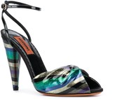 Thumbnail for your product : Missoni Color-Block Ankle Sandals
