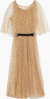 Thumbnail for your product : Maria Lucia Hohan Shani Belted Bead-embellished Gathered Tulle Midi Dress