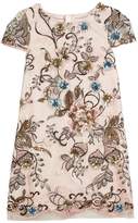 Thumbnail for your product : Milly Minis Chloe Floral Sequin Embroidered Dress, Size 8-16