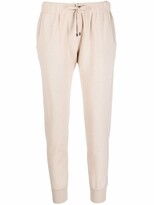 Thumbnail for your product : Brunello Cucinelli Drawstring Cashmere Track Pants