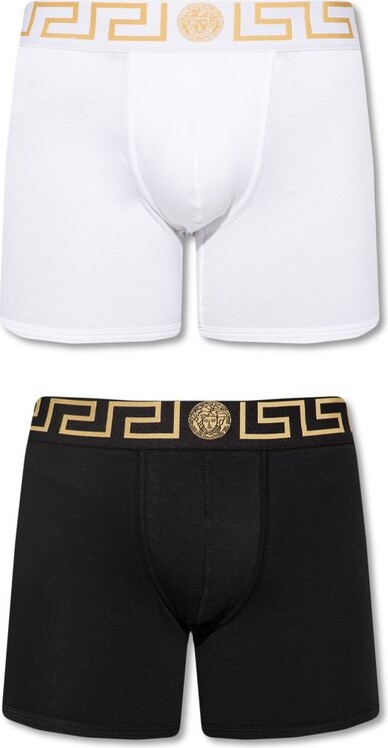 Versace boxer shorts men's white color