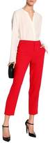 Thumbnail for your product : Alice + Olivia Stacey Slim Cropped Crepe Tapered Pants
