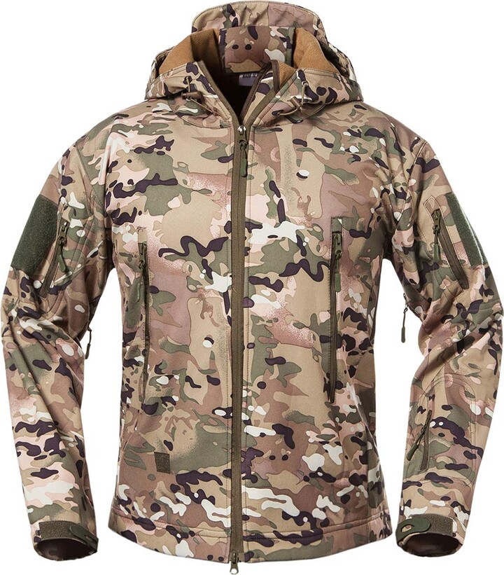 ReFire Gear Men's Soft Shell Military Tactical Jacket Outdoor ...