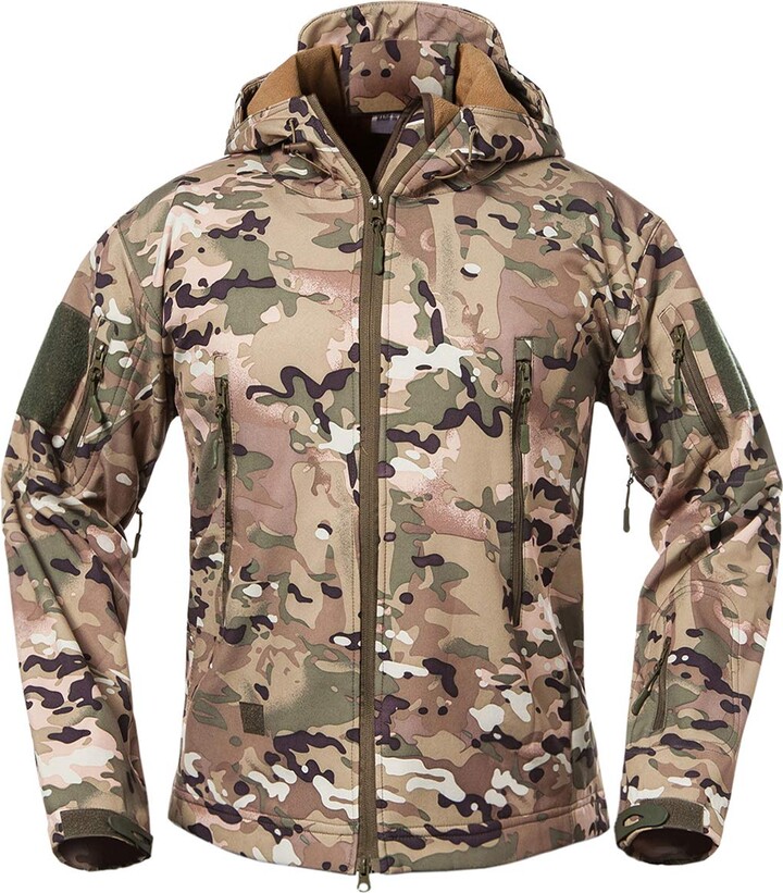 ReFire Gear Men's Soft Shell Military Tactical Jacket Outdoor