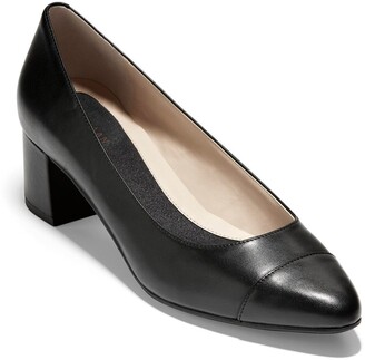 cole haan wide pumps
