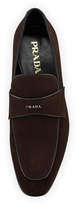 Thumbnail for your product : Prada Suede Vitello Loafer
