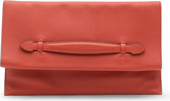 Hermès Pre-Owned 2015 Evercolor Pliplat clutch bag