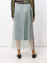 Thumbnail for your product : Forte Forte pleated layered skirt