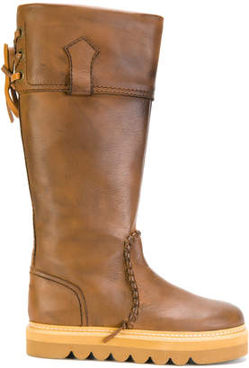 See by Chloe Oxana knee-high boots