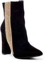 Thumbnail for your product : Cape Robbin Beautiful Rhinestone Stripe Ankle Boot