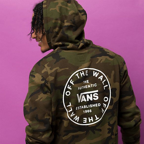 vans circle hoodie