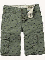 Thumbnail for your product : Fat Face Printed Shark Cargo Shorts