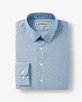 Thumbnail for your product : Express Extra Slim Diamond Print Dress Shirt