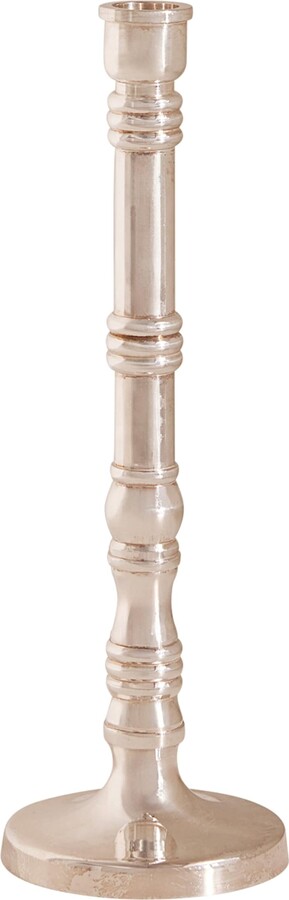 Soho Home Medium Silver-Plated Stiden Candlestick