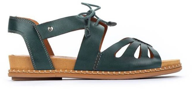 leather cutout sandals