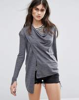 Thumbnail for your product : AllSaints Drina Ribbed Cardigan