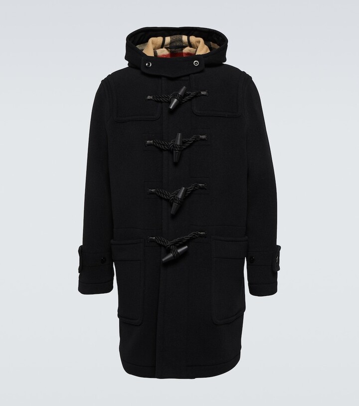 Burberry Greenwich wool-blend coat ShopStyle