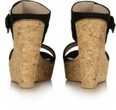 Thumbnail for your product : Daniel New orleans two bar wedge mules