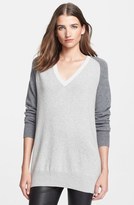 Thumbnail for your product : Equipment 'Asher' Colorblock Cashmere Sweater