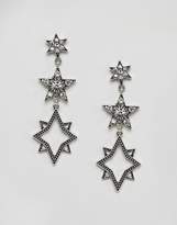 Thumbnail for your product : Orelia Statement Multi Star Drop Earrings