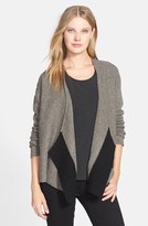 Thumbnail for your product : Eileen Fisher Yak & Merino Drape Front Cardigan