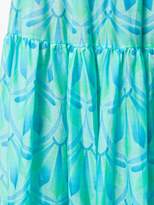 Thumbnail for your product : Giada Benincasa printed tiered maxi skirt
