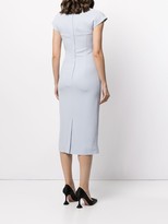 Thumbnail for your product : Dolce & Gabbana Cap Sleeves Midi Dress