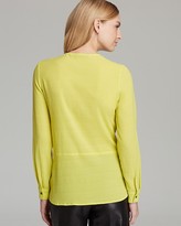 Thumbnail for your product : Twelfth St. By Cynthia Vincent by Cynthia Vincent Blouse - Silk Placket